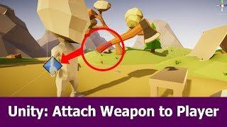 Unity Inventory : Attach Weapon To Player's Hand
