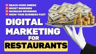 Mind Blowing DIGITAL MARKETING Ideas for Restaurants