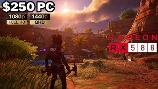 Fortnite Chapter 5 S3 ON A $250 PC | Xeon 2680 V4 + RX580 8GB (2048SP) | 1080P | Low - Medium - High