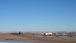 B-52H Stratofortress take off from Minot Air Force Base, North Dakota