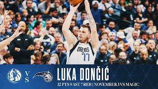 Luka Dončić (32 Points) Highlights vs. Magic | November 3, 2024