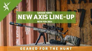 ALL-NEW Savage Arms AXIS Line-Up for 2024