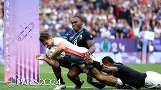 Hits and grit: Biggest collisions from men's rugby at Paris 2024 | Paris Olympics | NBC Sports