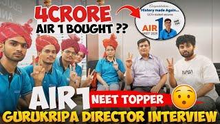 NEET 2025 AIR 1 Journey | Gurukripa vs Big Coachings? NEET AIR 1 Truth ₹4Cr Offers Full Topper Story