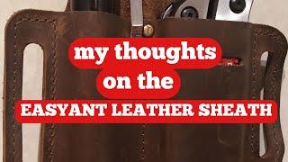 EASYANT Leather EDC sheath