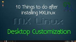 10 Things to do after installing MXLinux 18 or 19