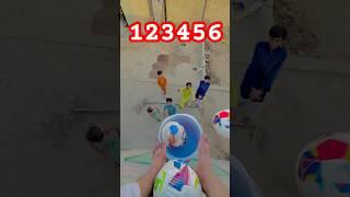 123456 volley goals challenge #challeger #footballskillschallenge #football