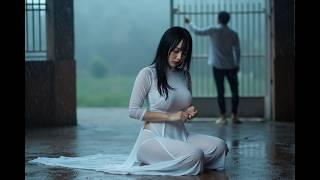 4K | IT'S RAINING VERY HEAVY | AO DAI VNG