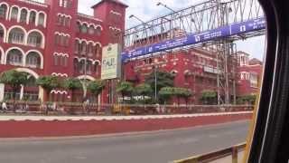 Howrah Station and Bridge in Kolkata-Calcutta, India ( हावड़ा स्टेशन और हावड़ा ब्रिज )