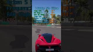 RYZEN 5 5600G/ VEGA7/ 16 GB RAM 3200mhz RODANDO FORZA HORIZON 3 NO ULTRA EM FULL HD  #shorts #gaming