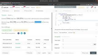 [LeetCode] 461. Hamming Distance || Count ones in binary representation of Integer