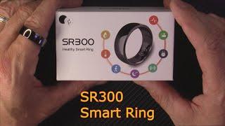 SR300 Smart Ring | HRV Blood Pressure Continuous Heart Rate Body Temp Stress Blood Oxygen SPO2 Sleep