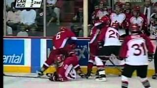 1999 World Junior Gold Medal Game Canada VS Russia AT WINNIPEG ARENA Part 4 / 10