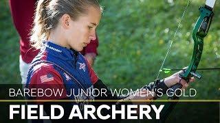 Laura Hughes v Natalia Trunfio – barebow junior women gold | Cortina 2018 World Field