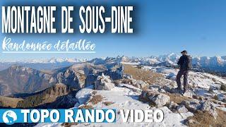 SOUS DINE - RANDONNÉE MONTAGNE - MASSIF DES BORNES - CHENEVIERS - COL DE L'ENCLAVE - HAUTE SAVOIE