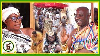 BEAUTIFULOboguman Joins Nana Owuso Ampah (Obogu Omanhene)As Celebrates 2nd Akwasidae In Grand Style