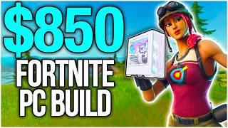 Best BUDGET 360+ FPS Gaming PC Build for FORTNITE in 2024