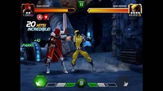 Marvel contest of champions: how to easily beat Realm of legends Wolverine(2 star guilotine)