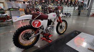 1978 CCM 550 WORKS BIKE RESTORED BY CHIP WATKINS