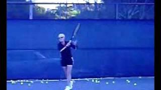 Forehand - student Jamie (coach Mauro Marcos)
