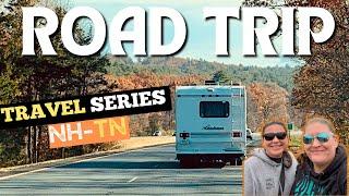 DAY 1 : RV ROAD TRIP | ON OUR WAY TO THE SMOKIES FROM NH | USING HARVEST HOST TO SAVE $