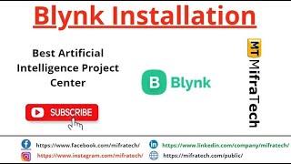 Blynk Installation - Mifratech#bestmlproject#bestelproject#bestAIproject