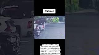 if karma don't get you then I will