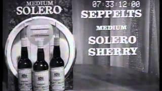 Seppelts Solero 'medium' Sherry 1962 TV commercial