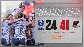 SYDNEY GREGSON DOUBLE! | Bristol Bears 24-41 Saracens Women | Premiership Women's Rugby Highlights