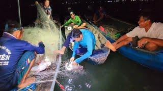 Mấy Ghe Lưới Xúm Lại Gỡ Cá Phụ Anh Tèo | #66TV #fishing