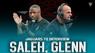 Jaguars Interviewing Robert Saleh, Aaron Glenn