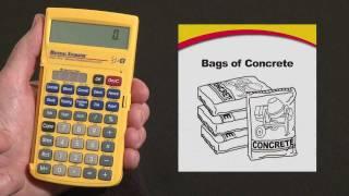 How to Estimate Volume and Bags of Concrete Needed | Material Estimator