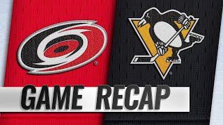 McElhinney records shutout in 4-0 win vs. Penguins