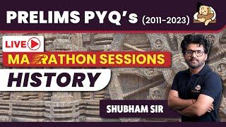 History & Art & Culture Last 13 Years UPSC Pre. PYQs Solved | Crack UPSC Pre. 2024 with Marathon