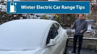 Mitigating Winter Range Loss In An Electric Car