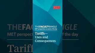 The Faculty Angle: Tariffs—Uses and Consequences #economy #tradewar #tradepolicy #reciprocaltariffs