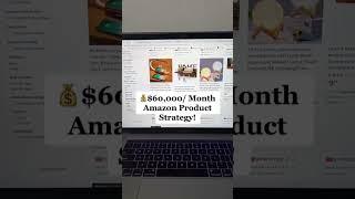 Having A Solid Amazon Product Research Strategy Is Important To Earn 60,000$ Or More!#shorts #amazon