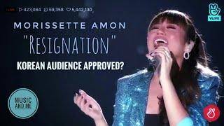 Morissette Amon | Asia's Song Festival 2018 | "Resignation" (Korean Song)