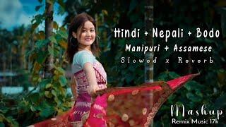 Hindi + Nepali + Bodo + Manipuri + Assamese || Slowed x Reverb || Mashup Song || Remix Music 17k