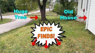 Metal Detecting 1900 House Permission - EPIC Finds! Silver and More!