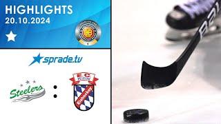 20.10.2024 - Highlights - Bietigheim Steelers vs. EC Peiting