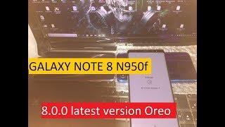 Bypass Google Account SAMSUNG GALAXY NOTE 8 N950f Android 8.0.0 Oreo