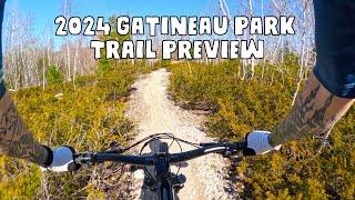 2024 (lower) Gatineau Park MTB Trail Preview