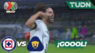 ¡GOLAZO DEL CHINO! Huerta se luce con una joya | Cruz Azul 1-2 Pumas | AP2023-J12 | Liga Mx | TUDN