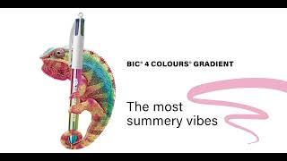 NEW BIC® 4 Colours® Gradient & BIC® 4 Colours® Bicolor 