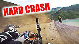 Hard fail at Erzbergrodeo!! (He went swimming)