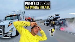 EXPLODIU TUDO BEM NA MINHA FRENTE  NAO USE DOCUMENTOS FALSOS NOS EUA PORQUE VAI DAR RUIM
