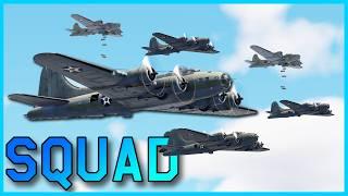 Bringing 8 B17's into a Ground Battle in War Thunder W/ @OddBawZ