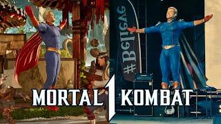 MK1 - All Homelander Signature Moves References