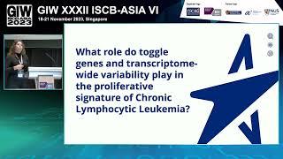 Understanding the Role of Toggle Genes in... - Olga Sirbu - General Track - GIW ISCB-Asia 2023